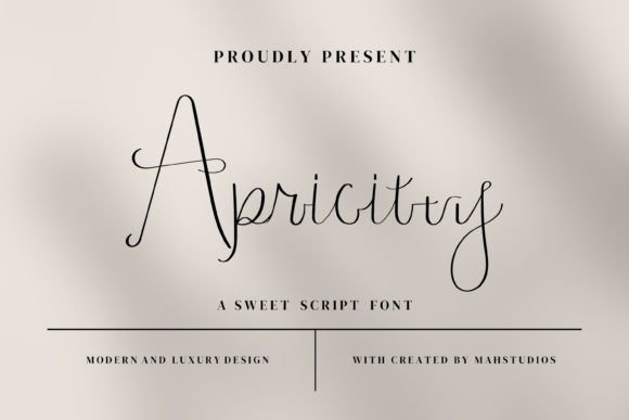 Apricitty: The Delicate Script Font for Scroll-Stopping Visuals