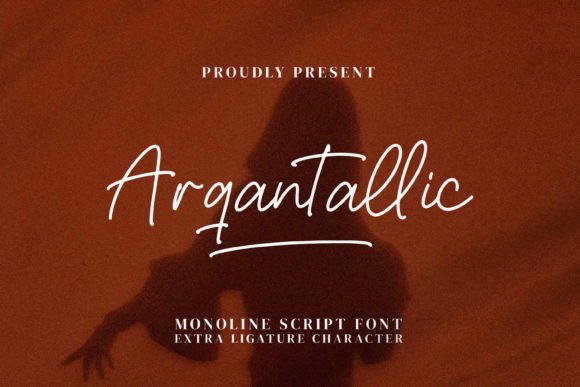 Arqantallic: A Handwritten Script Font for Authentic Brand Identity