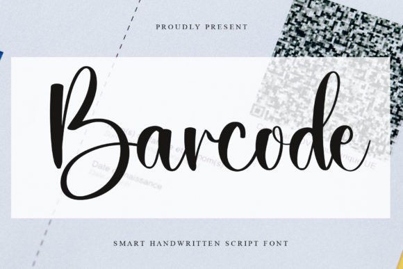 Barcode: The Handwritten Script Font for Editorial Design