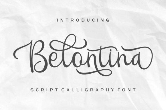 Belontina Script Font: Elevate Your Handmade Brand Identity