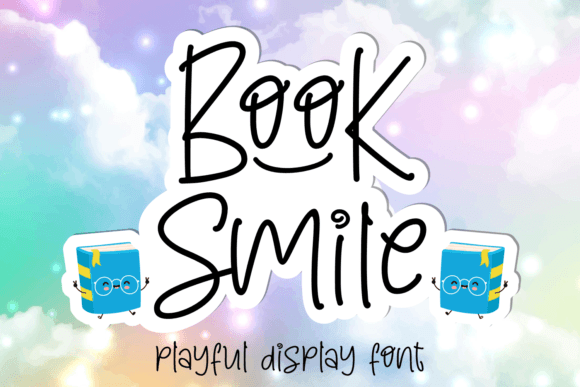 Book Smile: A Delicate Script Font for Editorial Design