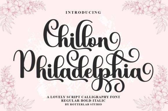 Chillon Philadelphia: The Script Typeface That Elevates Campaign Visuals