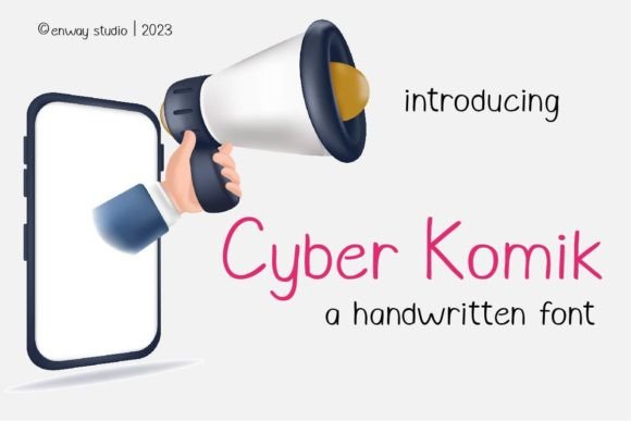 Cyber Komik: The Handwritten Script for Approachable Campaign Design