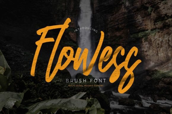 Flowess Typeface Review: Elevating Social Campaigns with Handwritten Script