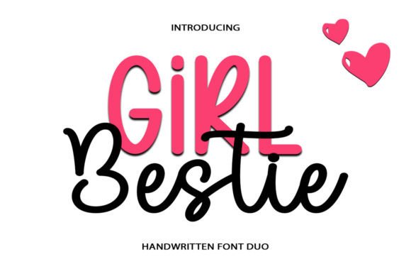 Girl Bestie: The Perfect Script and Sans Serif Duo for Handmade Brands