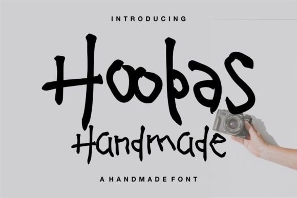 Hoobas: A Playful Script Font for Editorial Design