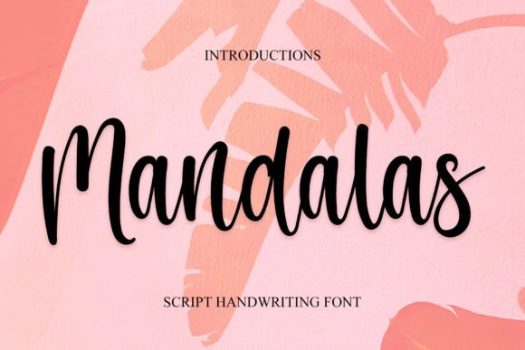 Mandalas: The Script Typeface for Scroll-Stopping Brand Content