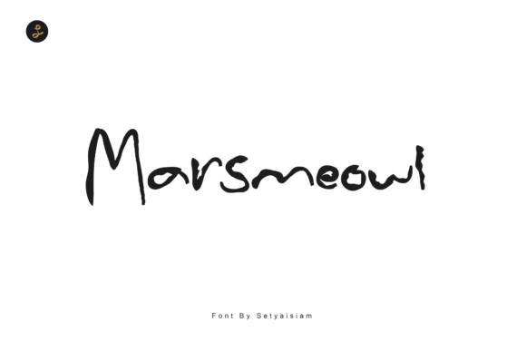 Marsmeowl: The Handwritten Script Font for Authentic Craft Branding