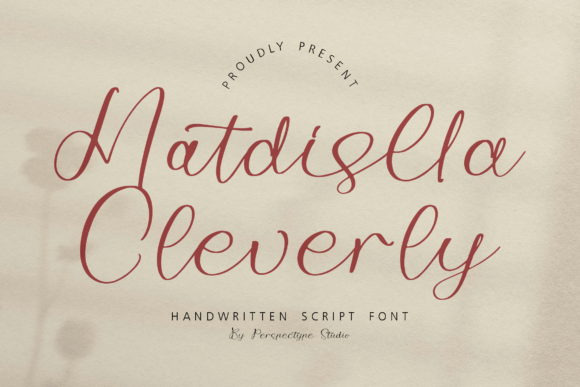 Matdislla Cleverly: A Handwritten Script for Editorial Design
