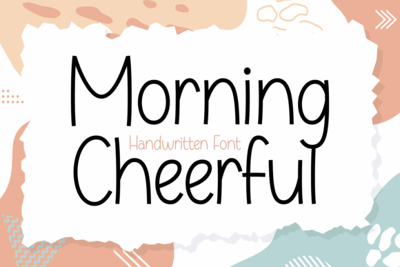 Morning Cheerful: A Playful Script Font for Bright Brand Identities