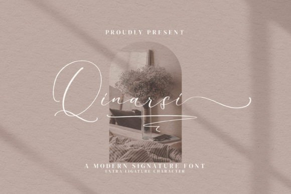 Qinarsi Script Font Review: Elevating Campaign Visuals