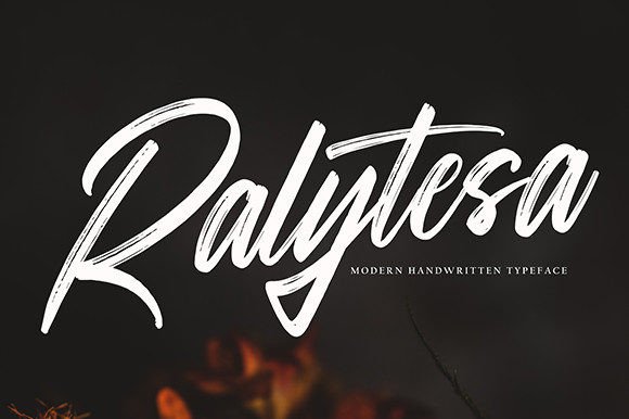 Ralytesa: The Handwritten Brush Script Font for Charming Handmade Brands