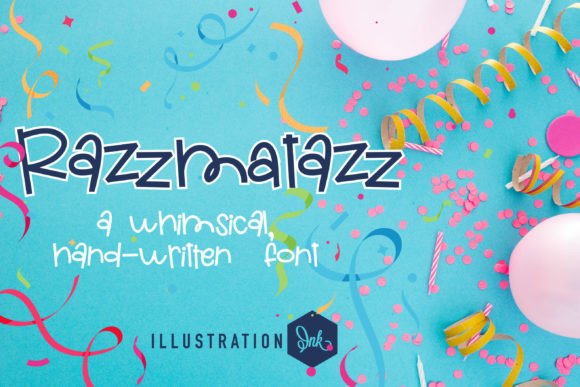 Razzmatazz Script Font: A Playful Typeface for Creative Brands