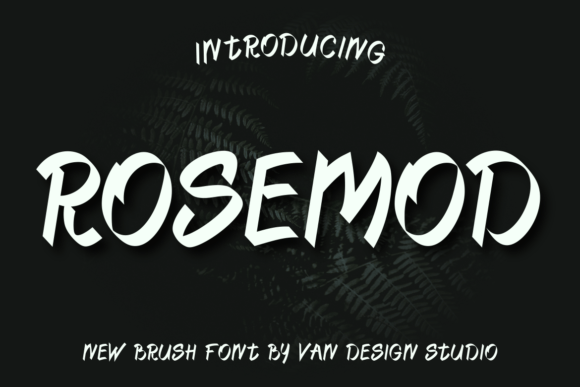 Rosemod: The Stylish Script Font for Handmade Labels and Creative Projects
