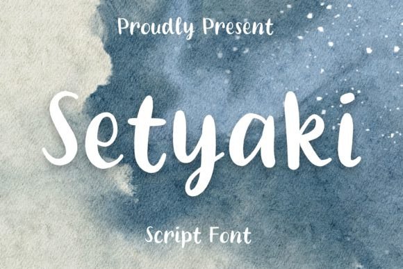 Setyaki Script Typeface Review for Web Design