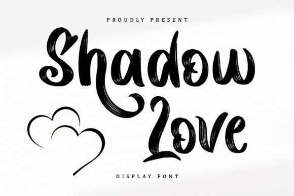 Shadow Love: A Handwritten Script Font for Editorial Design