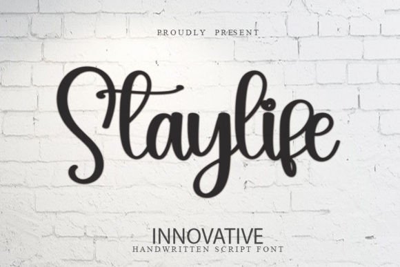 Staylife: A Romantic Script Font for Modern Web Design