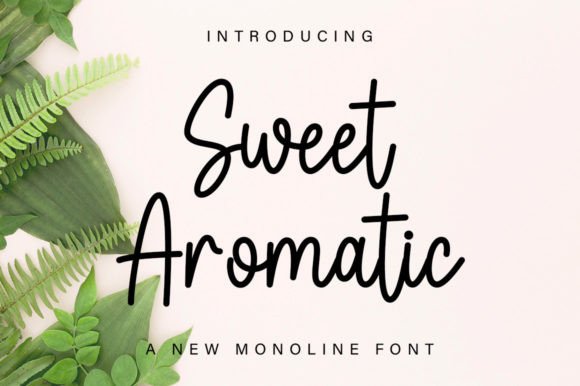 Sweet Aromatic: The Script Font for Elegant Editorial Design