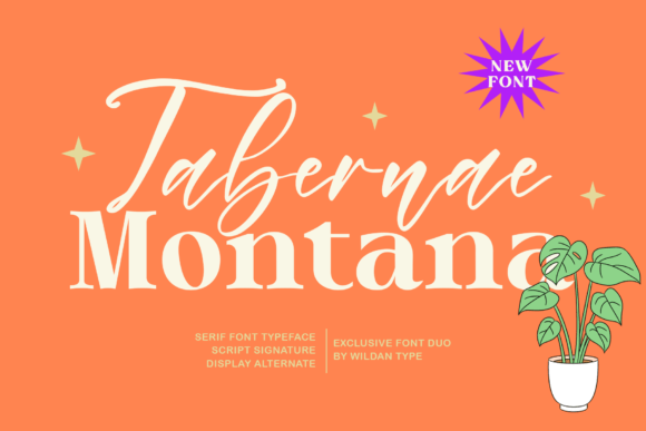 Tabernae Montana: The Premium Script Typeface for Polished Brand Identity