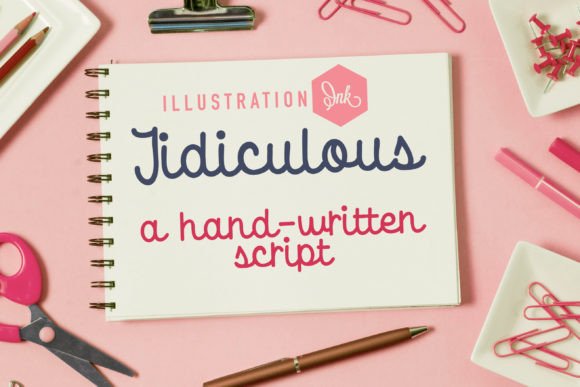 Tidiculous: A Whimsical Script Font for Memorable Branding
