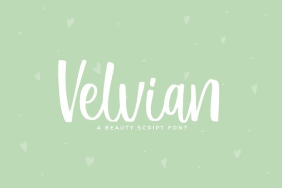 Velvian Script Font Review: A Delicate Touch for Brand Identity