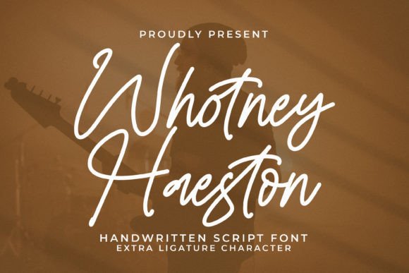 Whotney Haeston: A Premium Handwritten Script Font for Authentic Branding