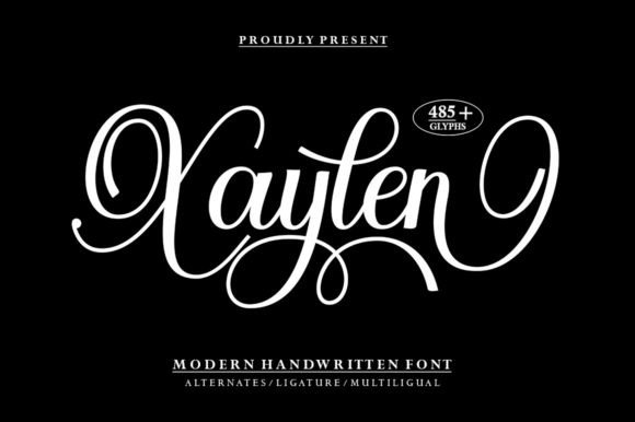 Xaylen Script Font: Elevate Your Brand Identity